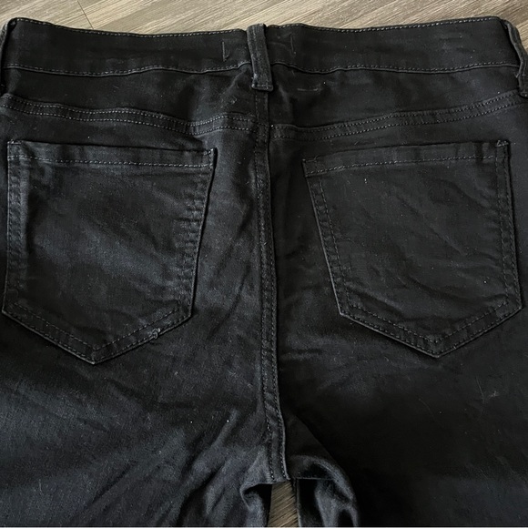 Studio Blue Black Boot Leg Jeans Size 29 - Picture 3 of 7